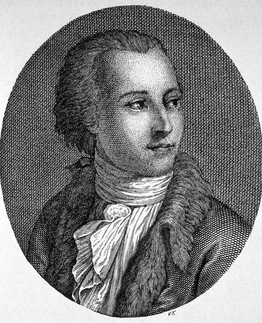 Porträt von Gaetano Filangieri (1752 - 1788), italienischer Philosoph und Jurist von Unknown artist