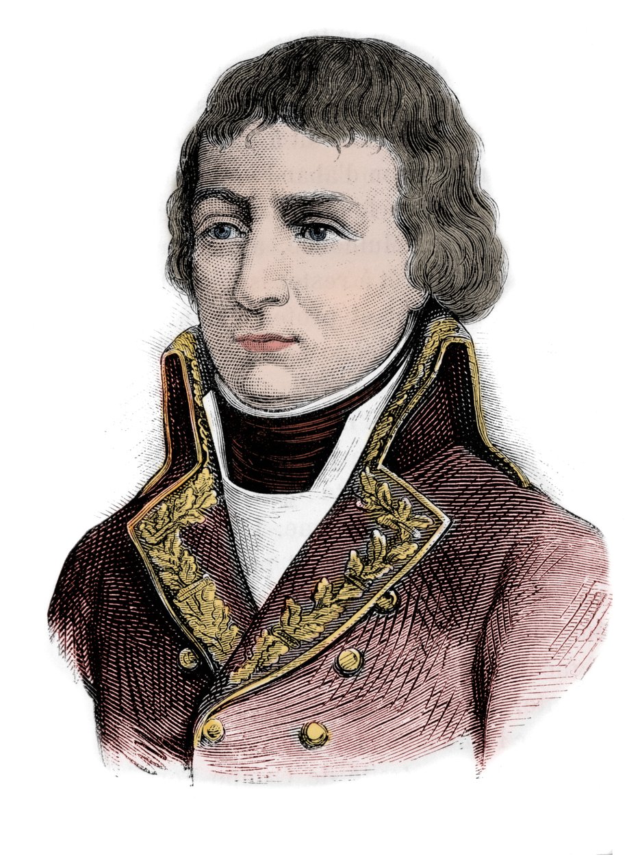 Porträt von General Leonard Mathurin Duphot 1769-1797 von Unknown artist