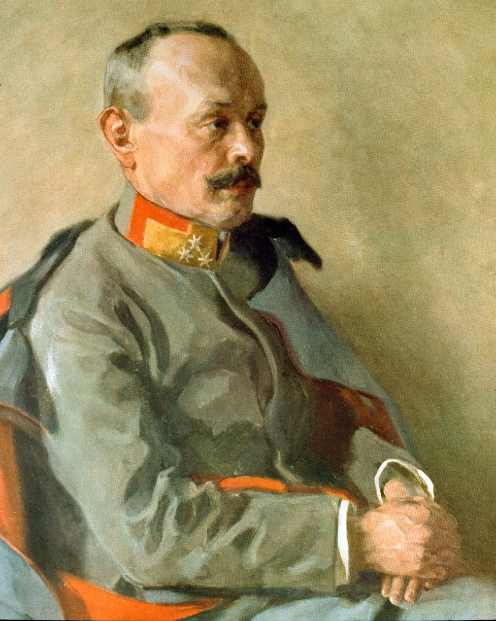 Porträt von General Svetozar Boroevic von Bojna, österreichischer Generalstabschef von Unknown Artist