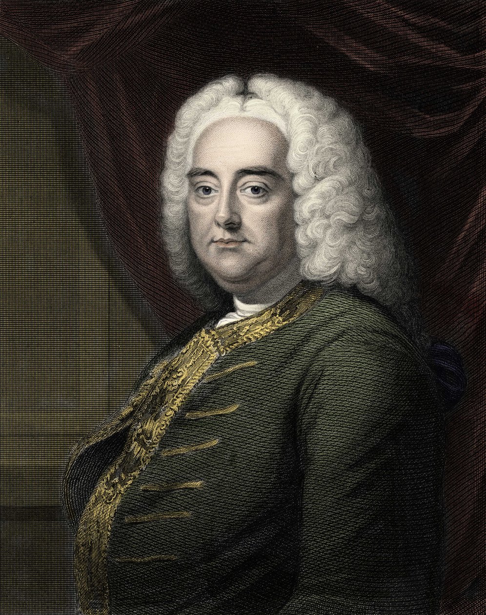 Porträt von Georg Friedrich Händel von Unknown artist
