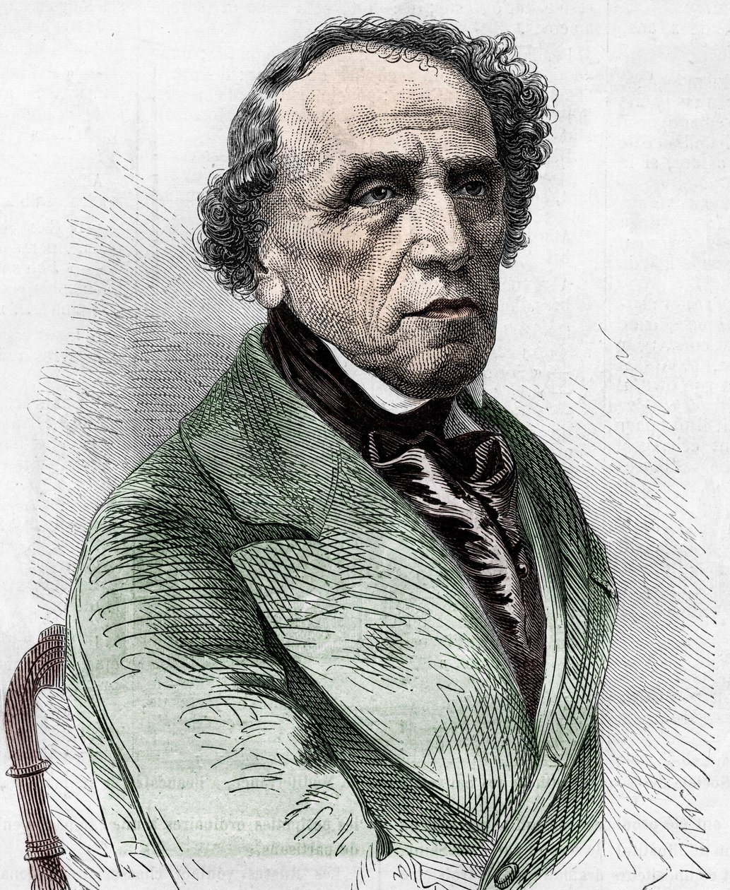 Porträt von Giacomo Meyerbeer (1791-1864), deutscher Komponist von Unknown artist