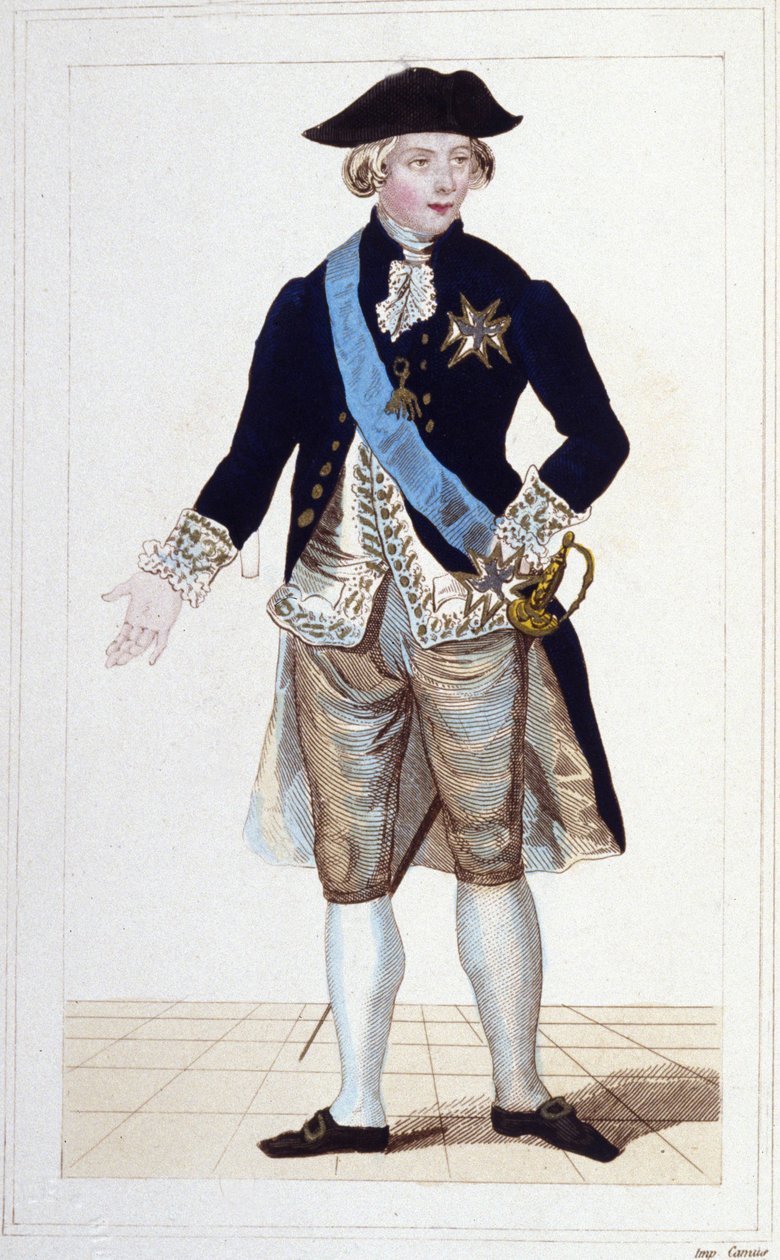 Porträt von Gilbert Mottier, Marquis de La Fayette (1757-1834). von Unknown artist