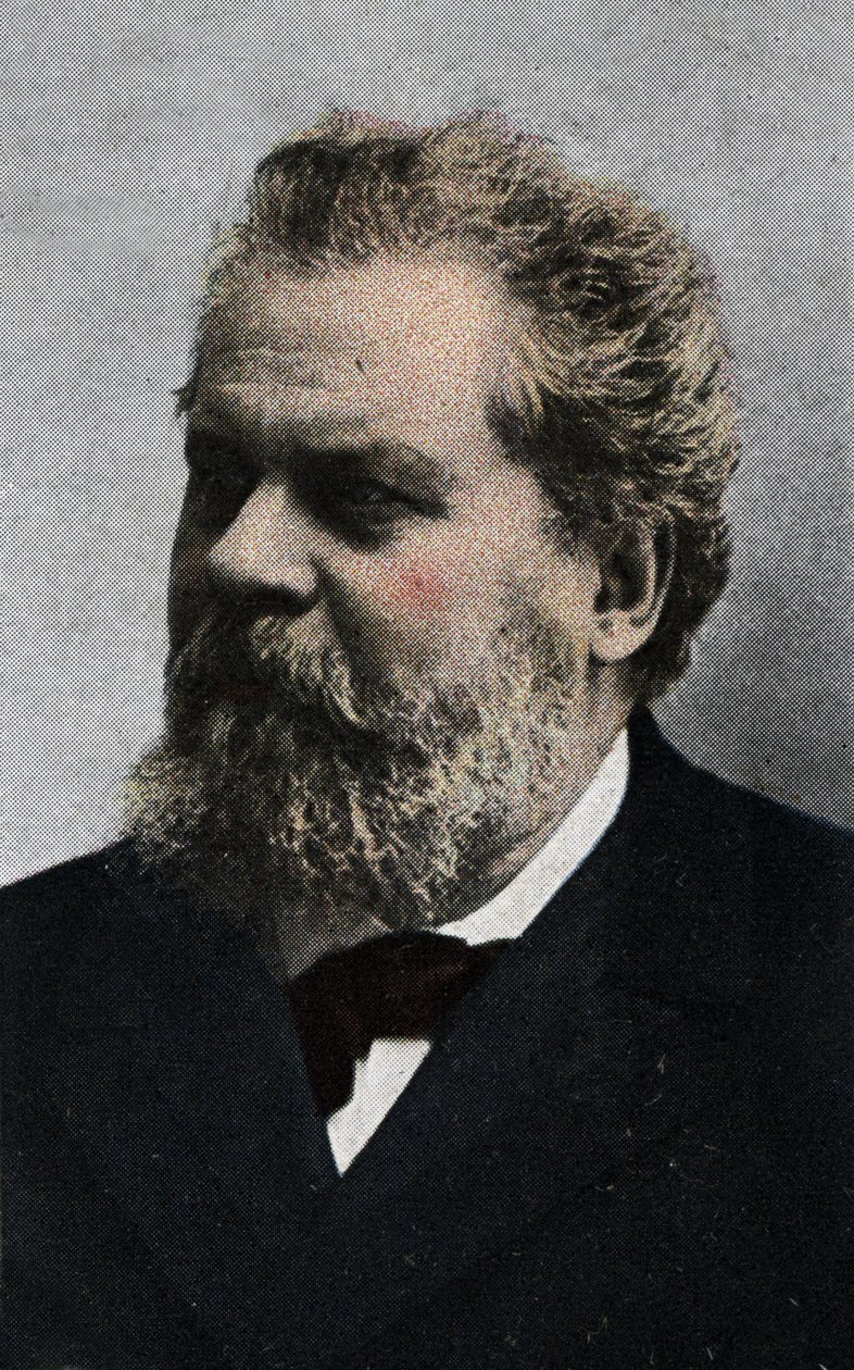 Porträt von Giosue Carducci (1835-1907) von Unknown Artist