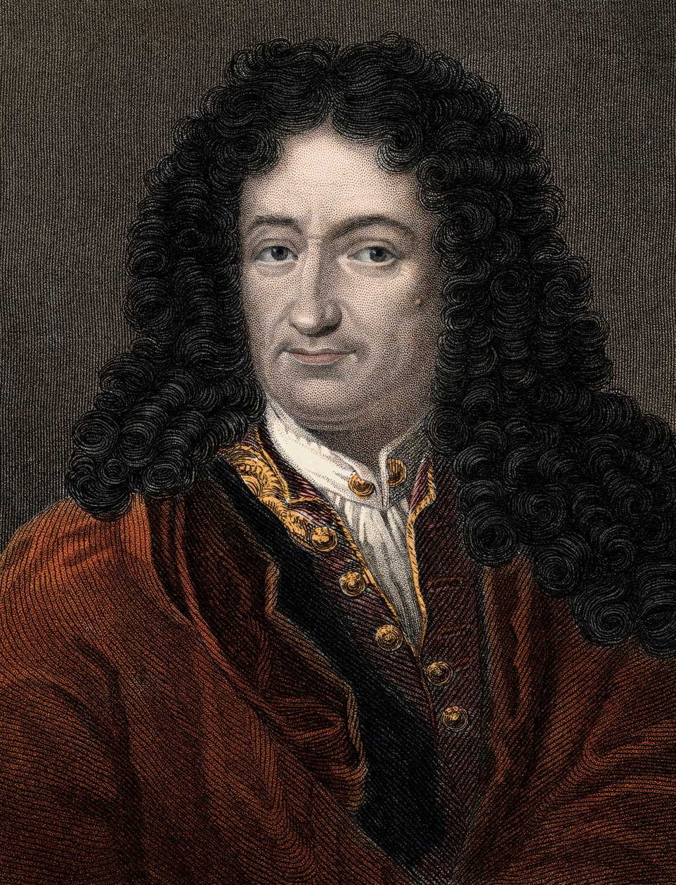 Porträt von Gottfried Wilhelm Leibniz (1646-1716), deutscher Philosoph und Mathematiker von Unknown artist