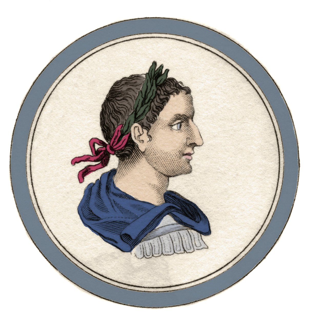 Porträt von Heliogabal oder Elagabal (Varius Avitus Bassianus) (v. 203-222), römischer Kaiser von 218 bis 222 unter dem Namen Marcus Aurelius Antoninus von Unknown artist