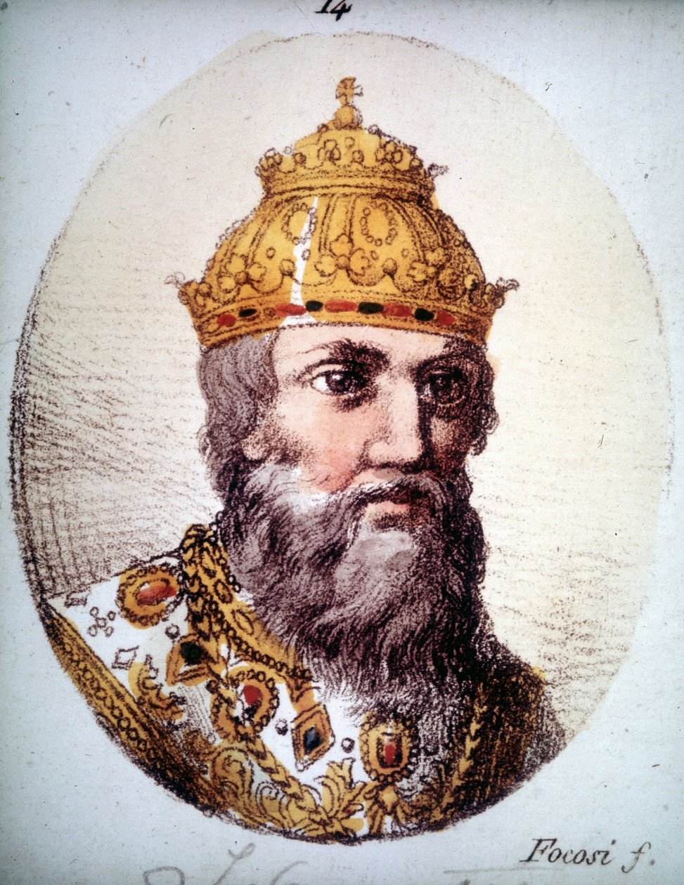 Porträt von Iwan IV. dem Schrecklichen (1530-1584), russischer Zar. von Unknown artist