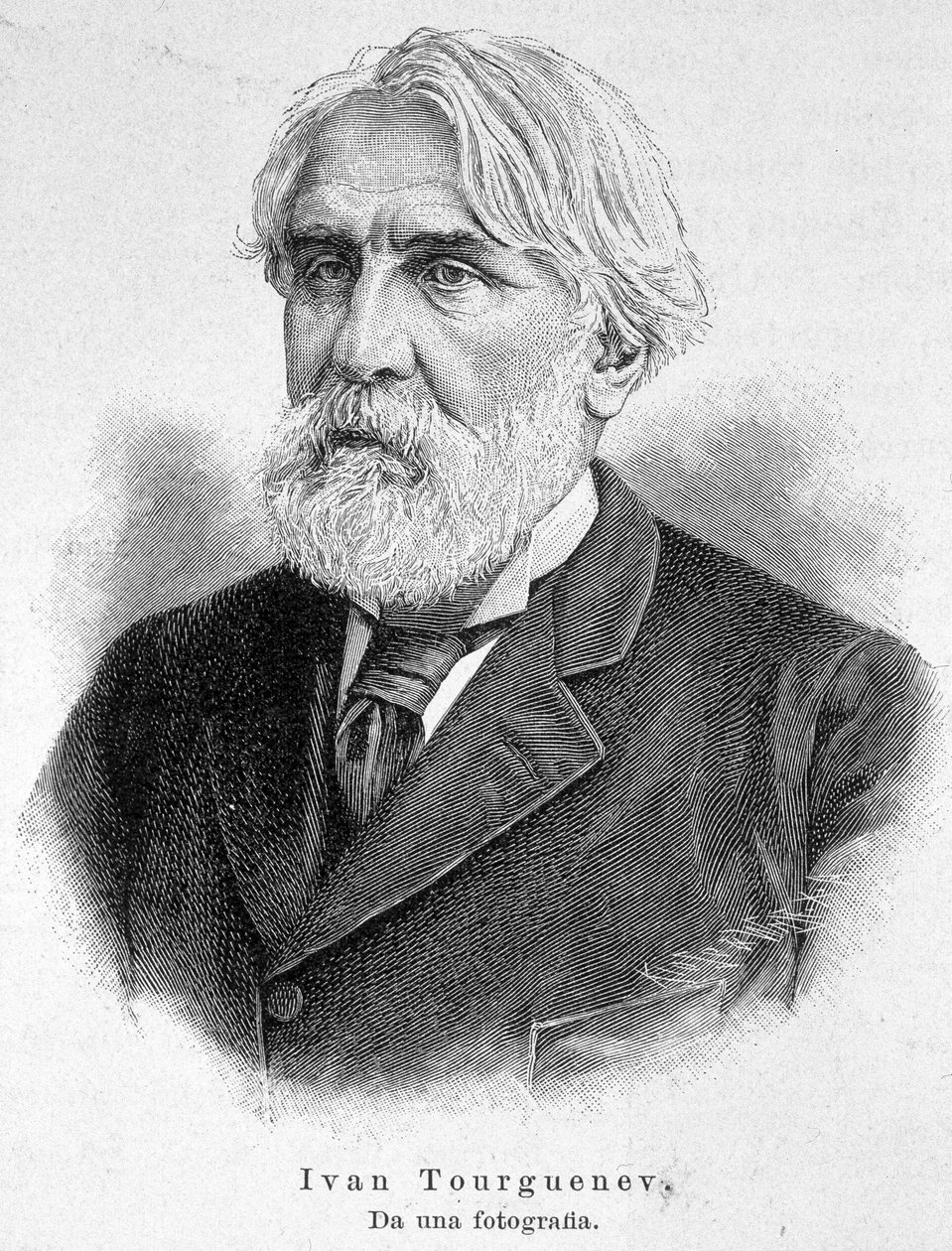 Porträt von Iwan Turgenjew (1818-1883) von Unknown artist