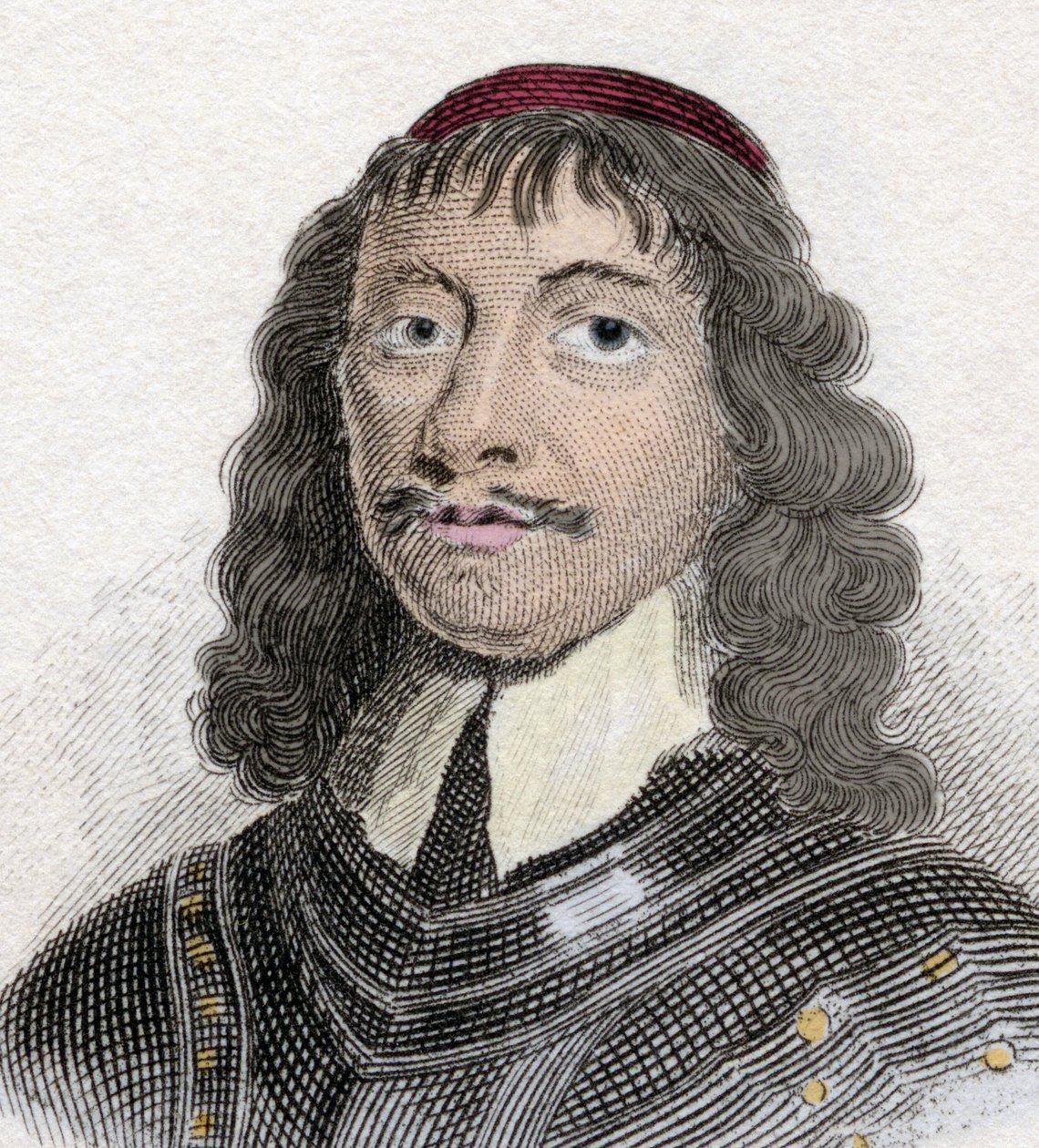 Porträt von James Graham (1612-1650) 5. Earl und 1. Marquis von Montrose, schottischer Adliger und Militär. von Unknown artist
