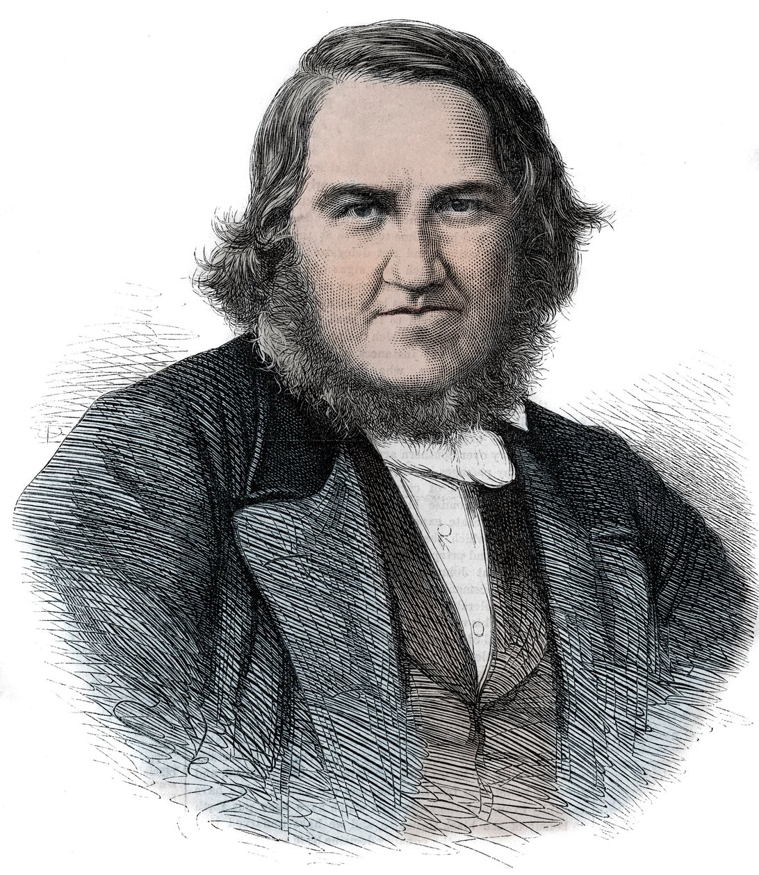 Porträt von James Young Simpson (1811-1870), schottischer Geburtshelfer - Sir James Young Simpson. von Unknown artist