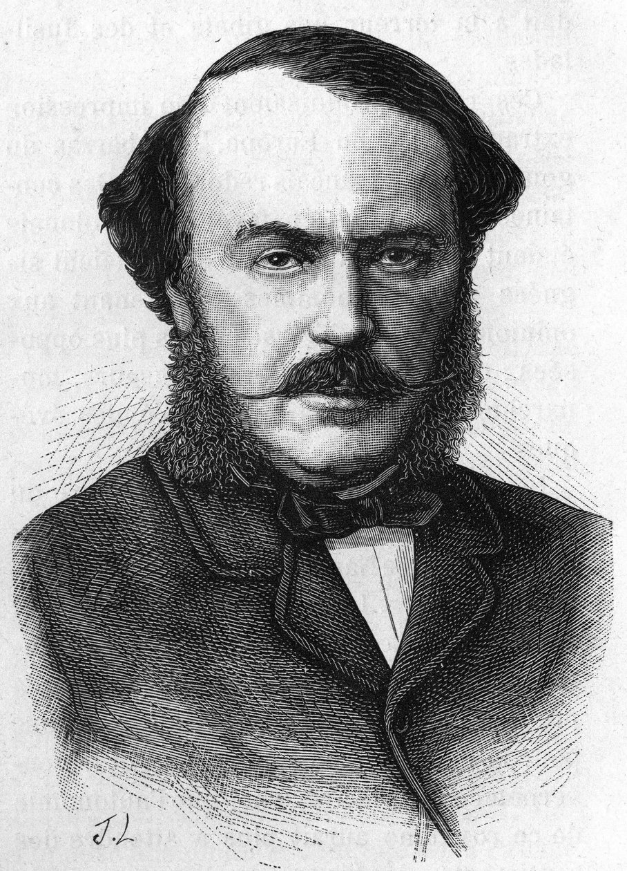 Porträt von Jean Gilbert Victor Fialin, Herzog von Persigny (1808-1872), französischer Politiker. von Unknown artist