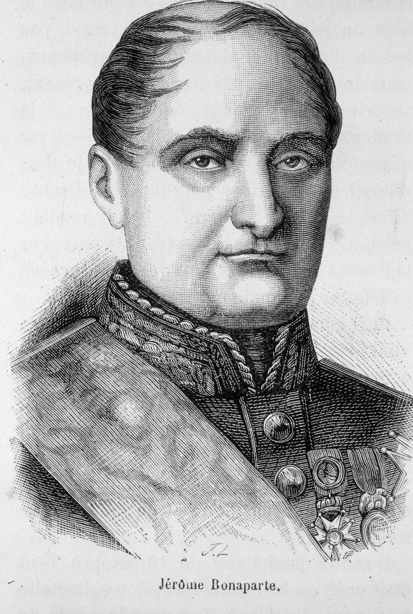 Porträt von Jerome Bonaparte (1784-1860) von Unknown artist