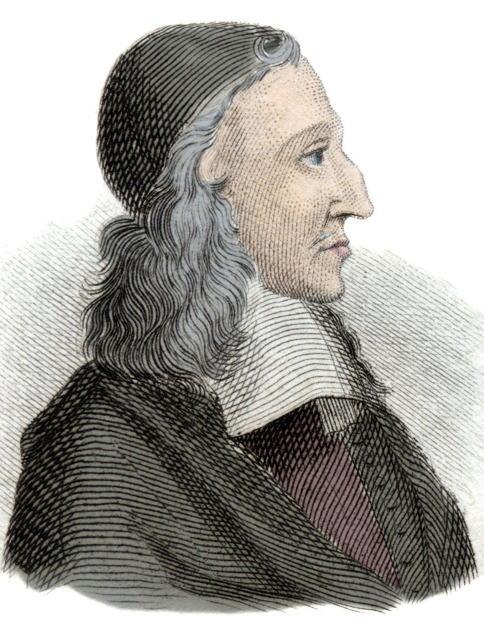 Porträt von Johan de Witt (Jean de Witt) (1625-1672), niederländischer Politiker, Ökonom und Mathematiker (19. Jahrhundert) von Unknown artist