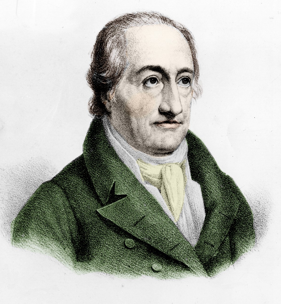 Porträt von Johann Wolfgang von Goethe (1749-1832) von Unknown artist