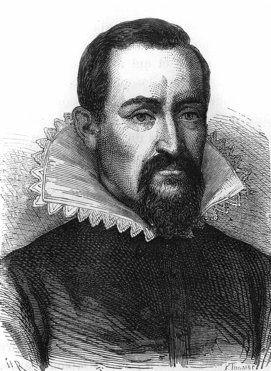 Porträt von Johannes Kepler, Astronom (1571-1630) von Unknown artist