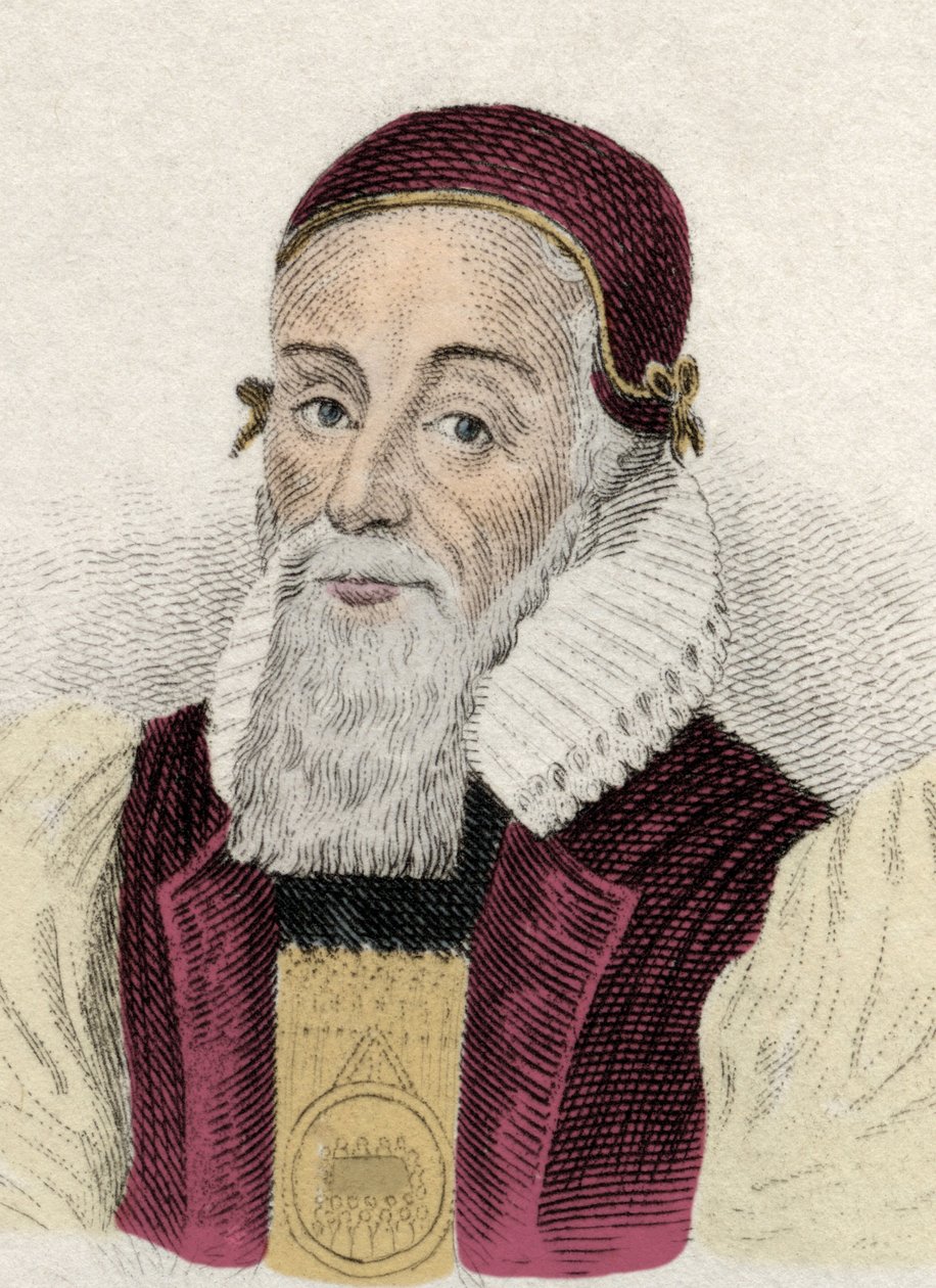Porträt von Joseph Hall (1574-1656), englischer Bischof von Unknown artist