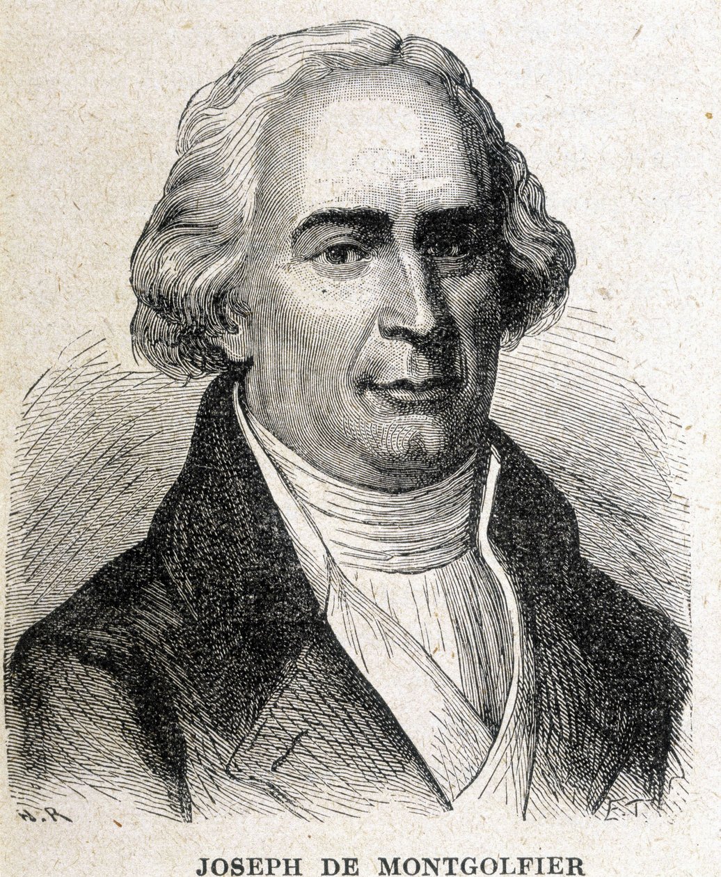 Porträt von Joseph de Montgolfier (1740 - 1810) von Unknown artist