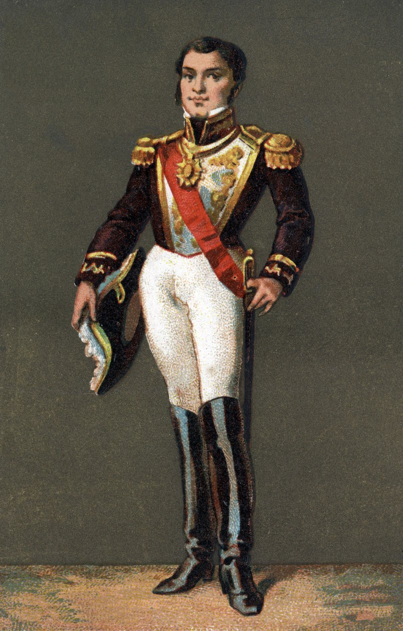 Porträt von Juan Manuel de Rosas (1793-1877), argentinischer Staatsmann. von Unknown artist