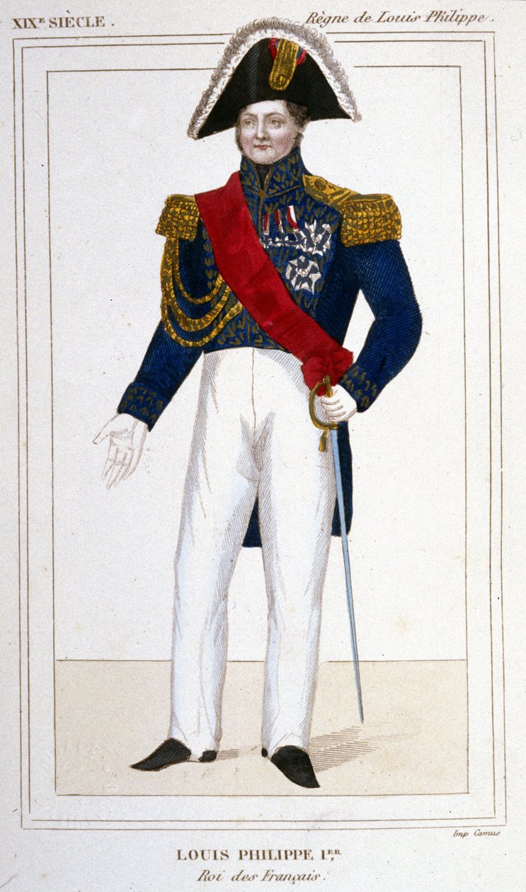Porträt von Louis-Philippe I. (1773-1850), König der Franzosen von Unknown artist