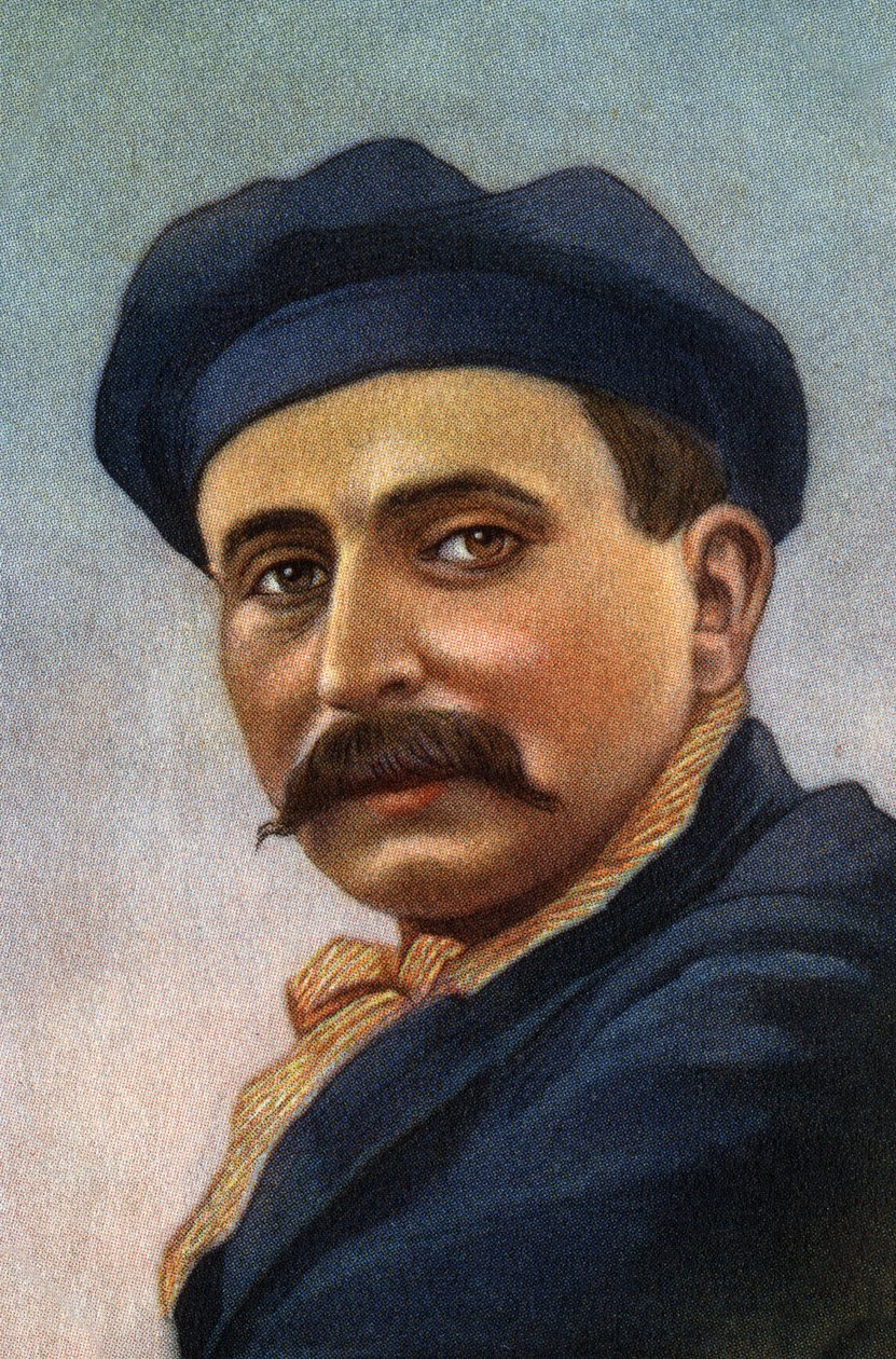 Porträt von Louis Blériot (1872-1936), französischer Flieger und Industrieller von Unknown Artist