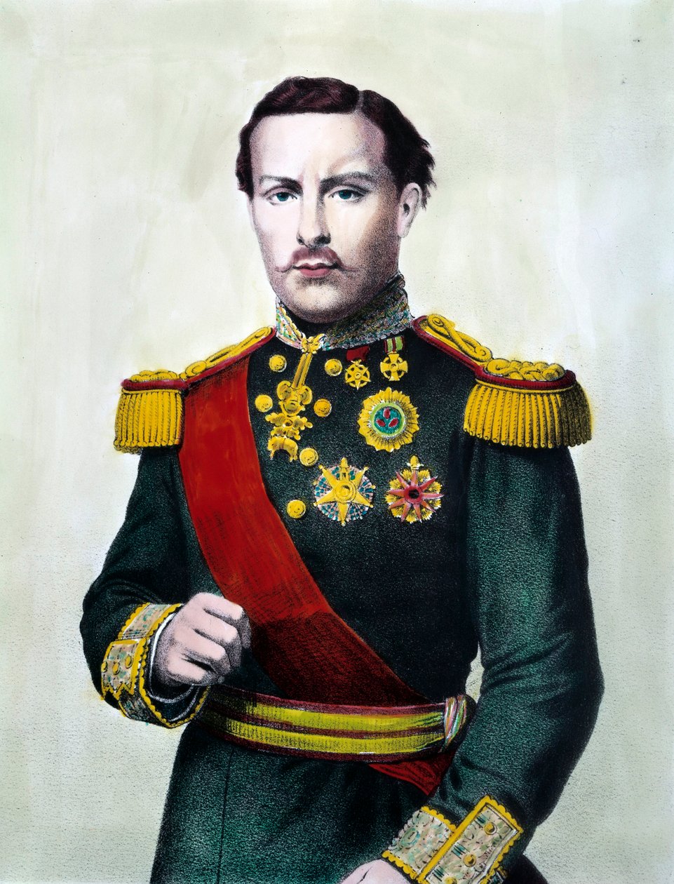 Porträt von Ludwig I. von Portugal, König von Portugal von Unknown artist