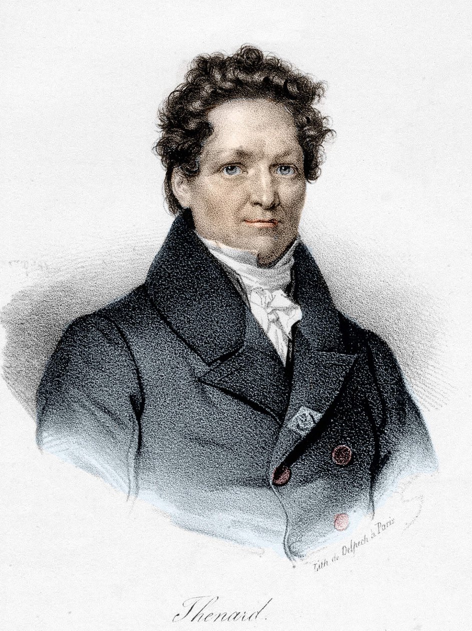 Porträt von Louis Jacques Thénard (1777 - 1857), französischer Chemiker. von Unknown artist