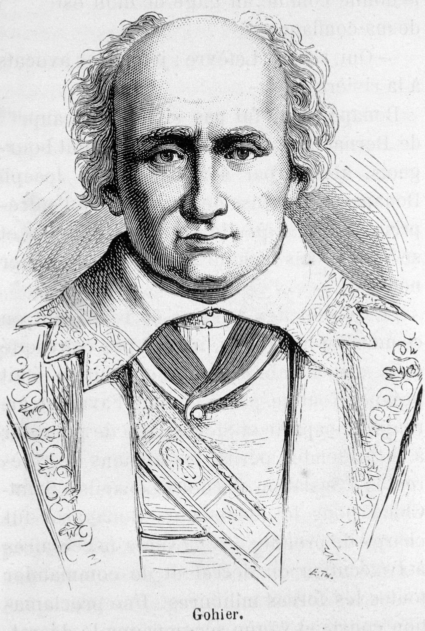 Porträt von Louis Jerome Gohier (1746-1830), französischer Politiker von Unknown artist