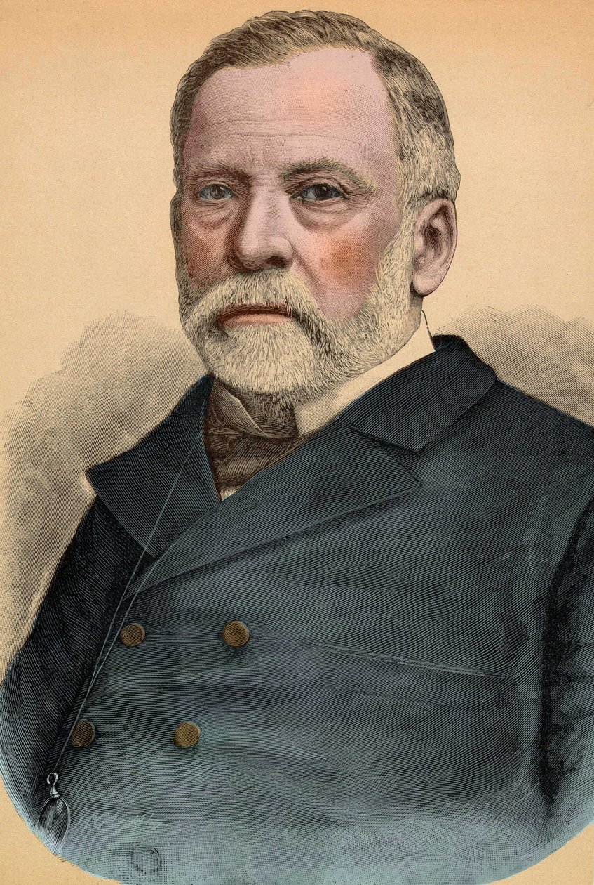Porträt von Louis Pasteur (1822-1895), französischer Chemiker und Biologe von Unknown artist