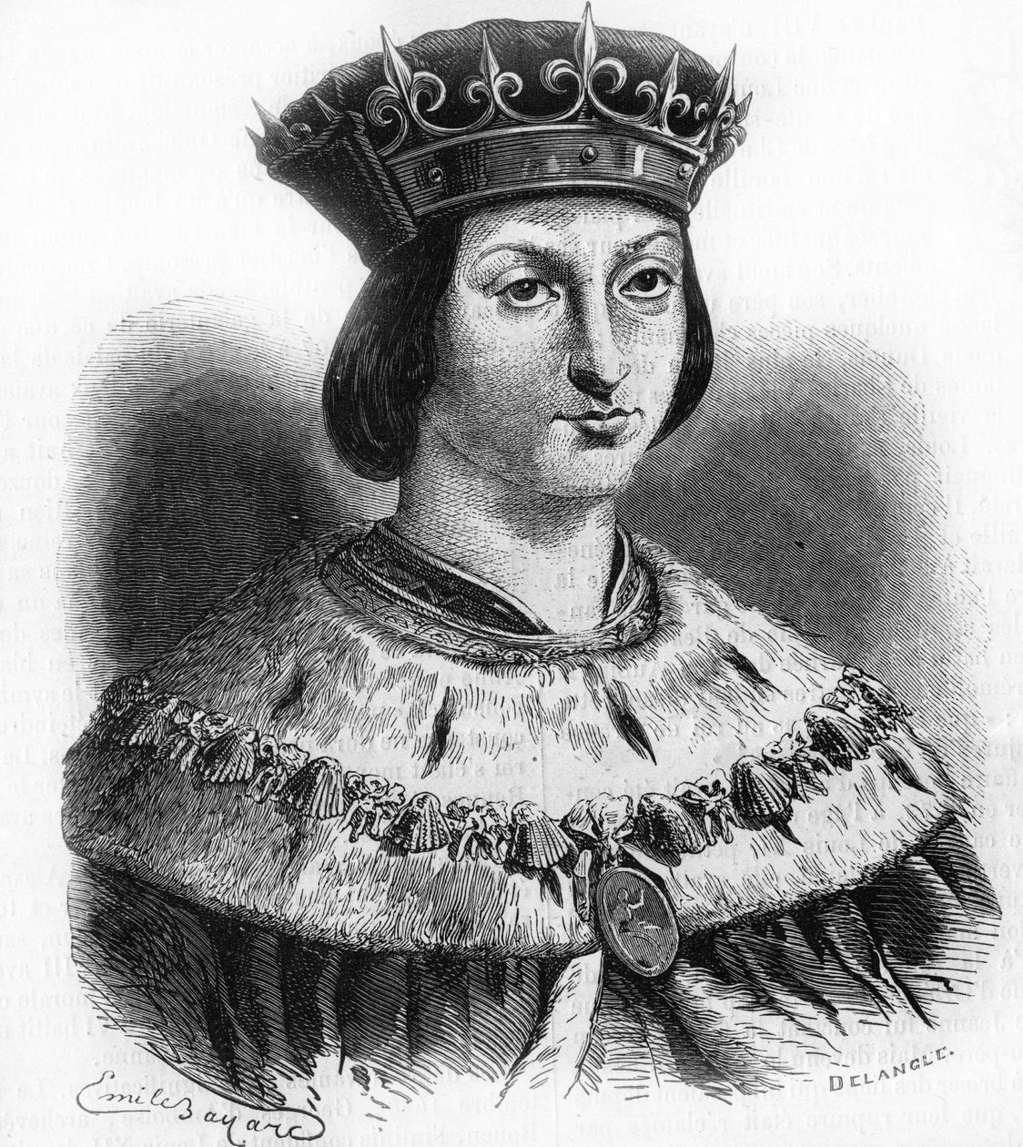 Porträt von Ludwig XII. (1462-1515), König von Frankreich. von Unknown artist