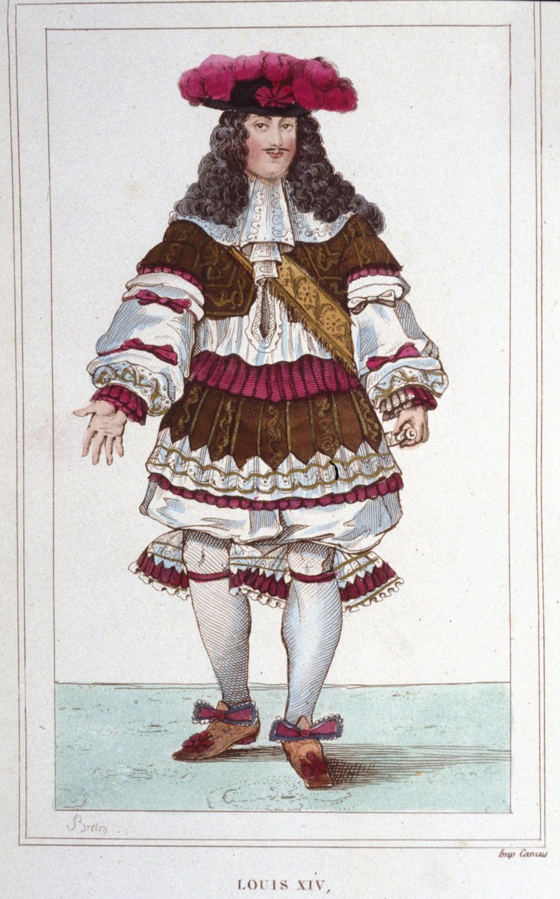 Porträt von Ludwig XIV. (1638 - 1715), König von Frankreich von Unknown artist