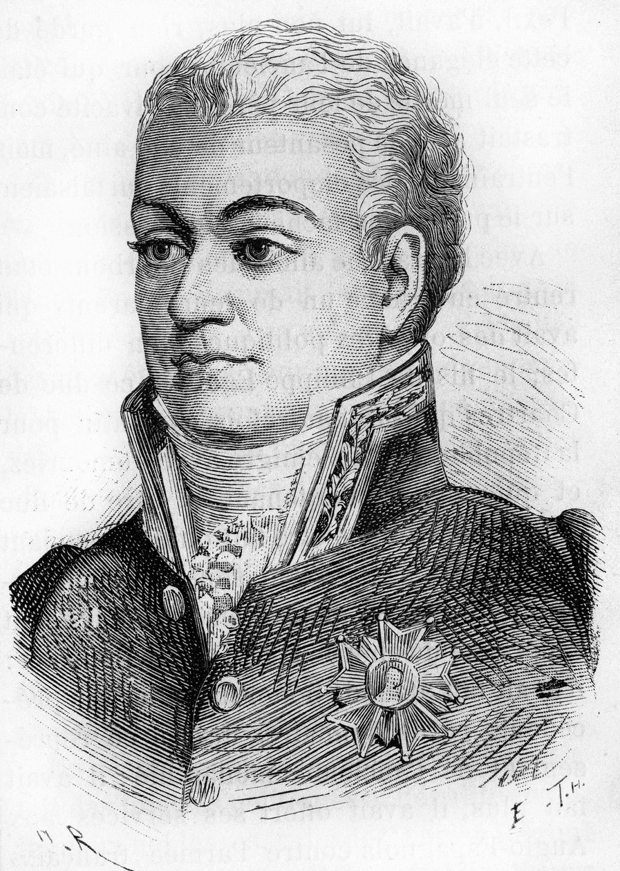 Porträt von Louis de Fontanes (1757-1821), französischer Schriftsteller und Politiker, Großmeister der Universität von Unknown artist