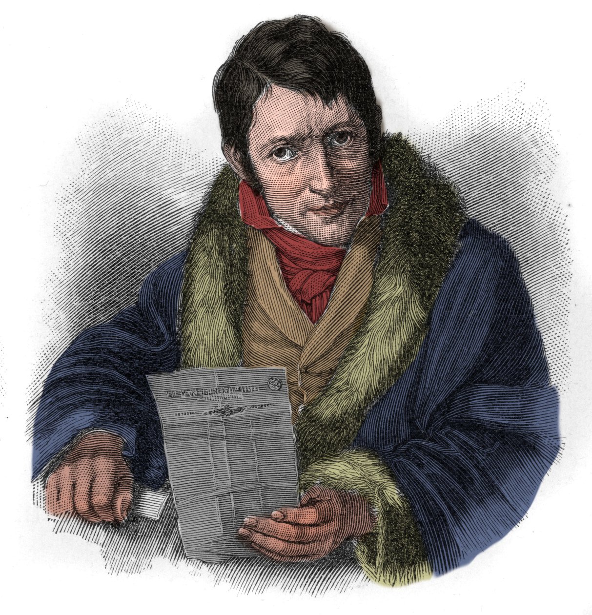 Porträt von Ludwig Börne (1786-1837), deutscher Schriftsteller. von Unknown artist