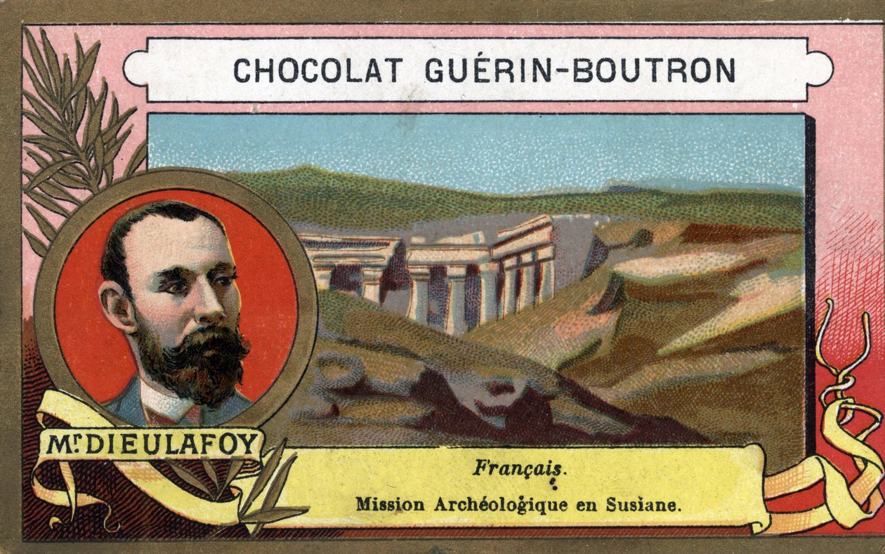 Porträt von Marcel Auguste Dieulafoy von Unknown artist