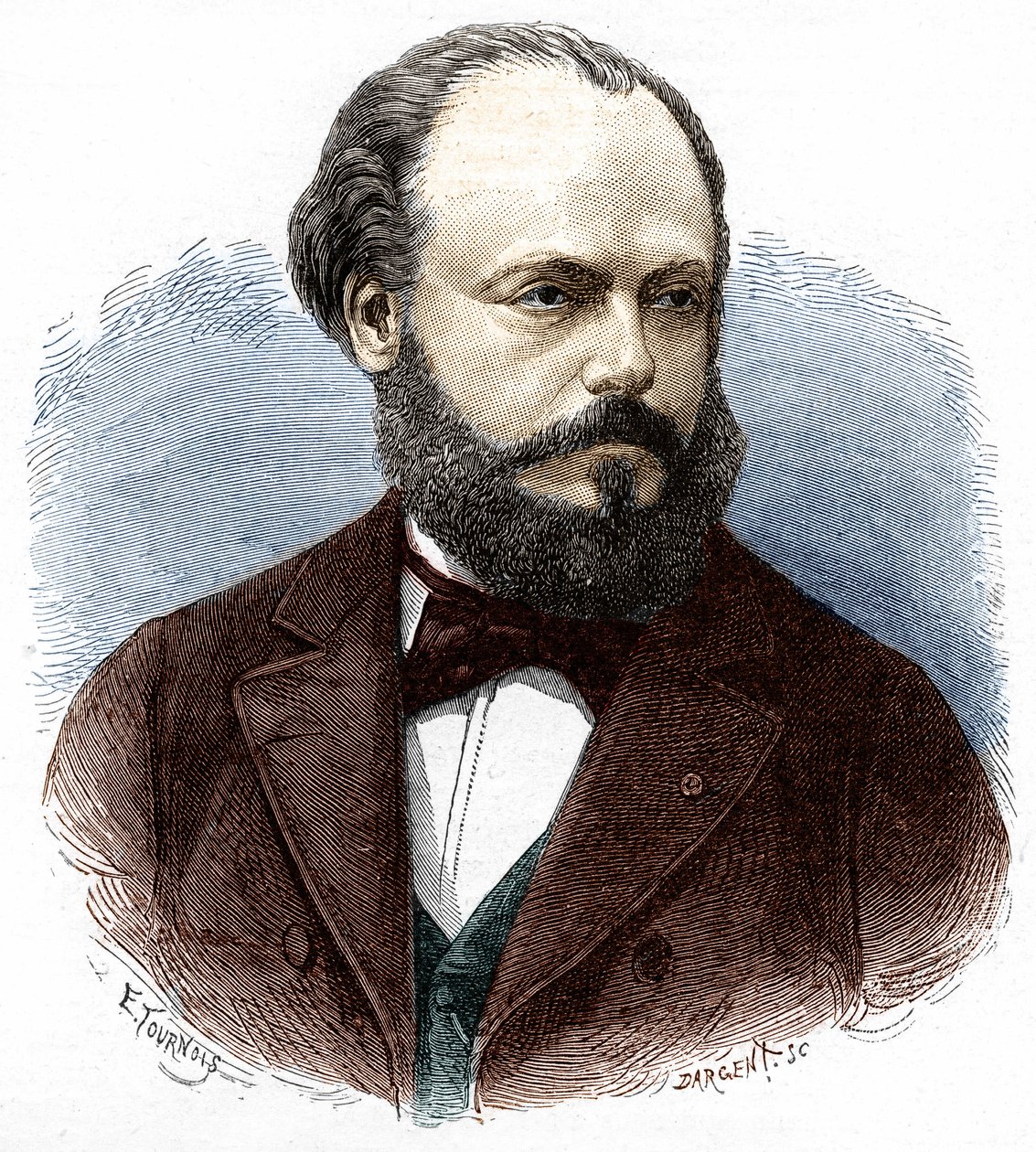 Porträt von Marcel Deprez (1843-1918), französischer Ingenieur und Physiker von Unknown artist