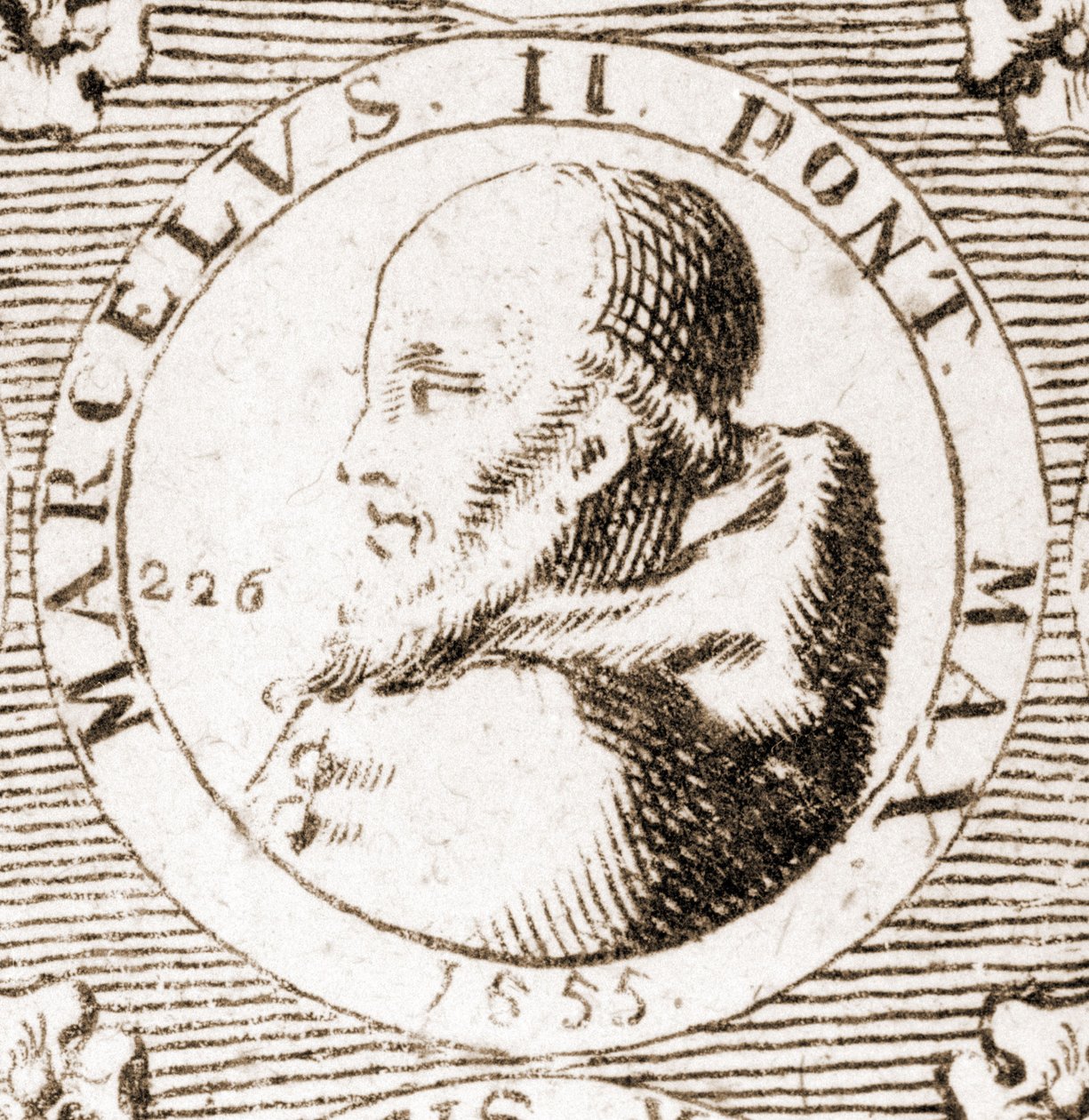 Porträt von Marcel II (1501 - 1555) von Unknown artist