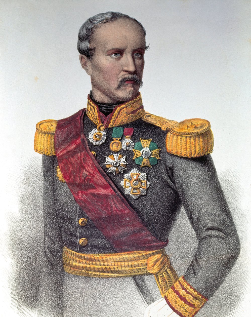 Porträt von Marschall Patrice de Mac Mahon (1808-1893) zur Zeit des Italienfeldzugs von Unknown artist