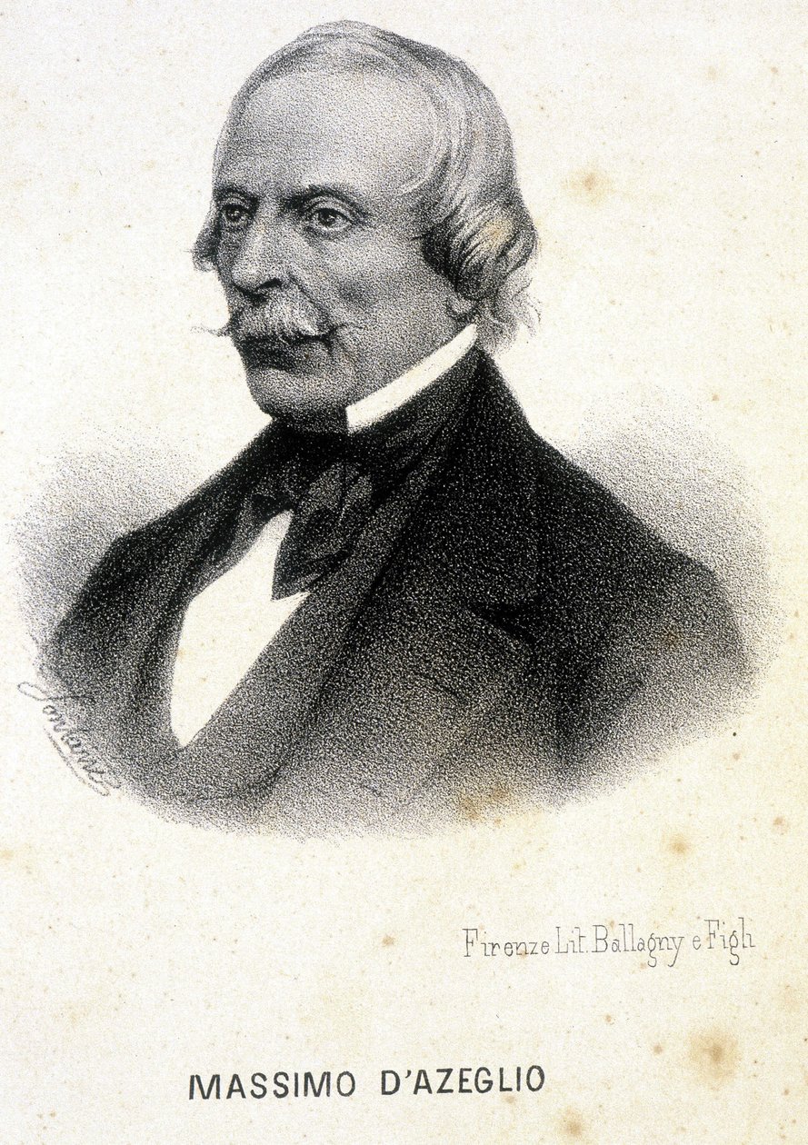 Porträt von Massimo Taparelli, Marquis d