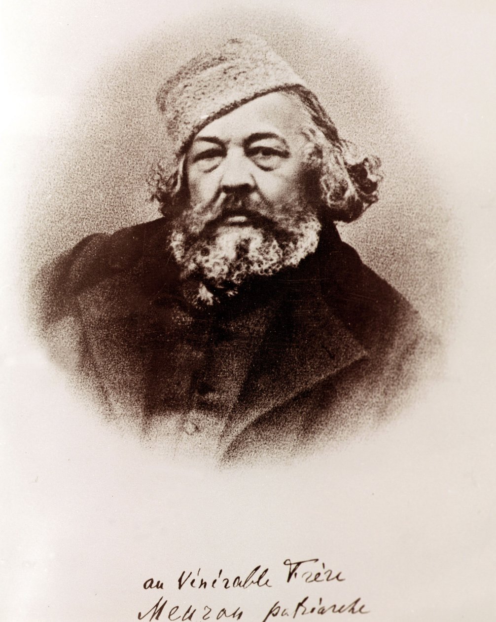 Porträt von Michail Bakounin (1814 - 1876) von Unknown artist