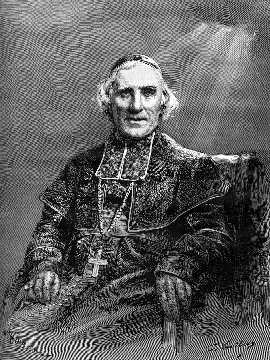 Porträt von Monsignore Joseph Hippolyte Guibert von Unknown artist