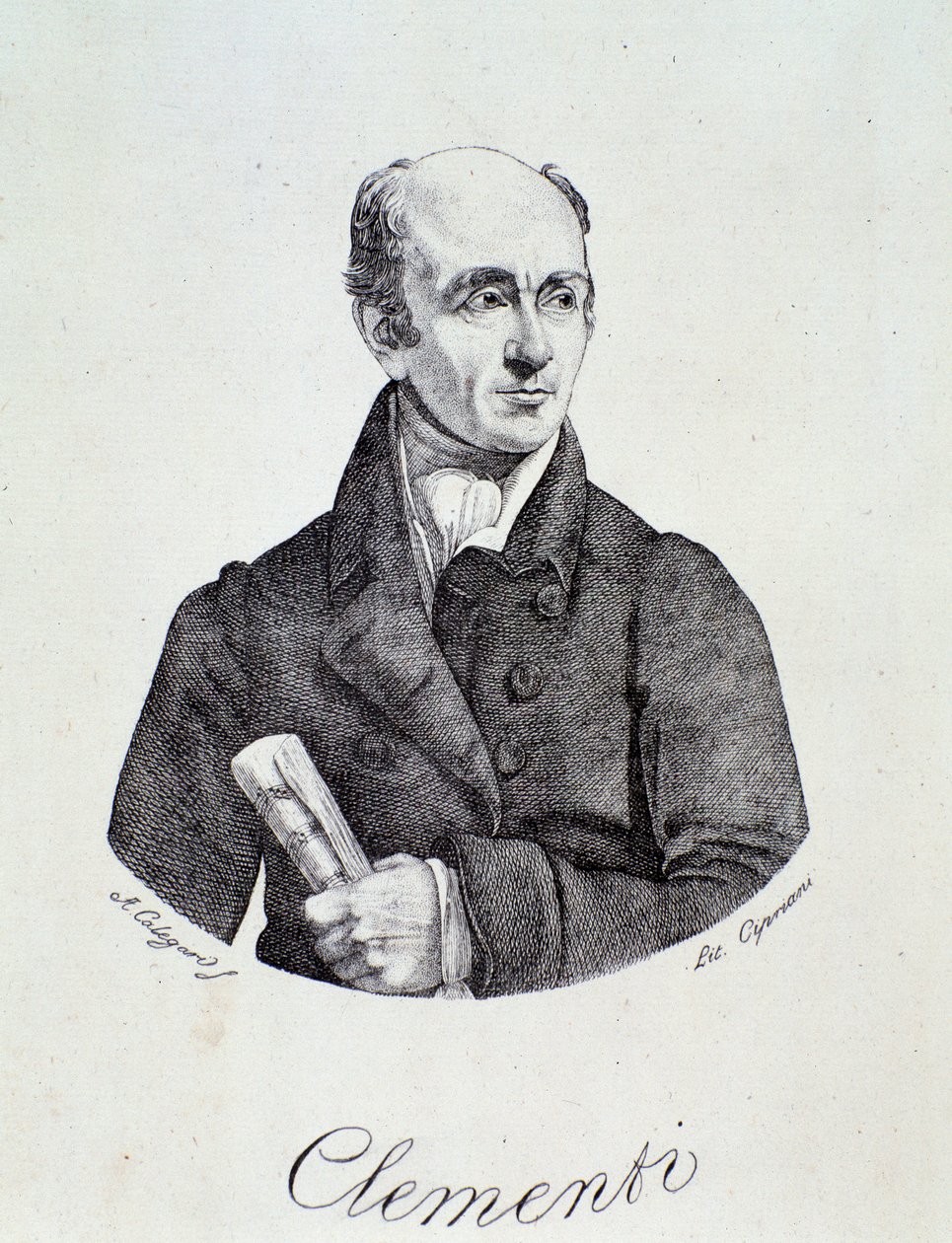 Porträt von Muzio Clementi von Unknown artist