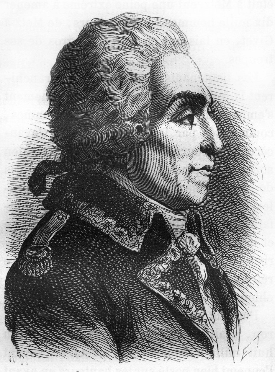 Porträt von Nicolas Luckner (1722-1794), Marschall von Frankreich von Unknown artist