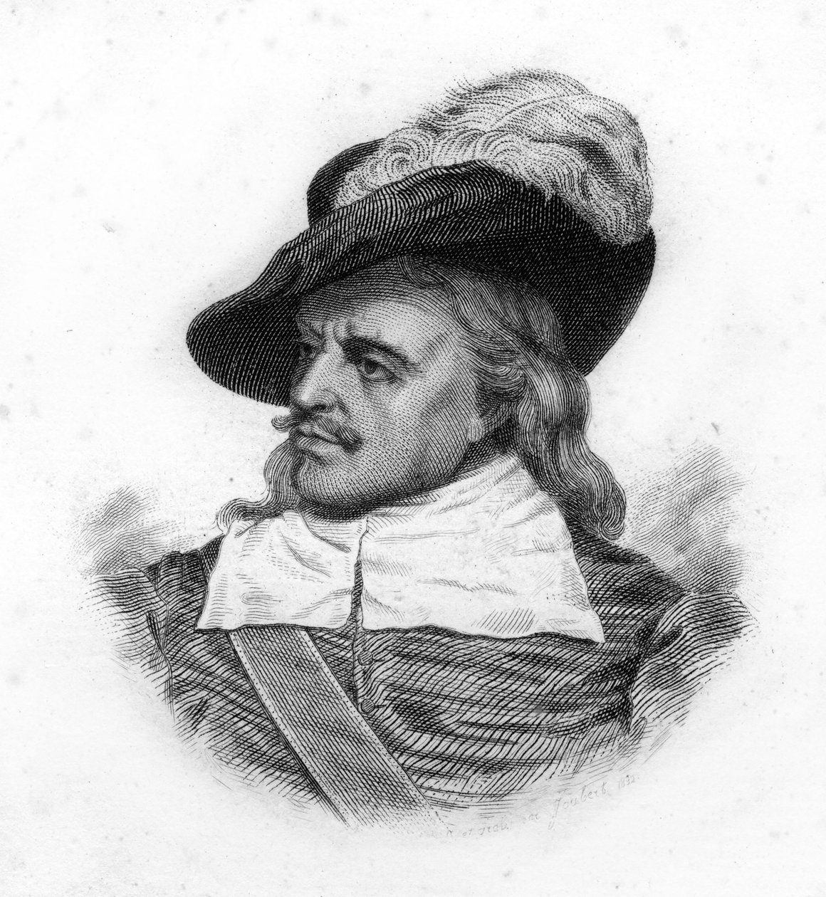 Porträt von Oliver Cromwell (1599-1658), englischer Staatsmann von Unknown artist