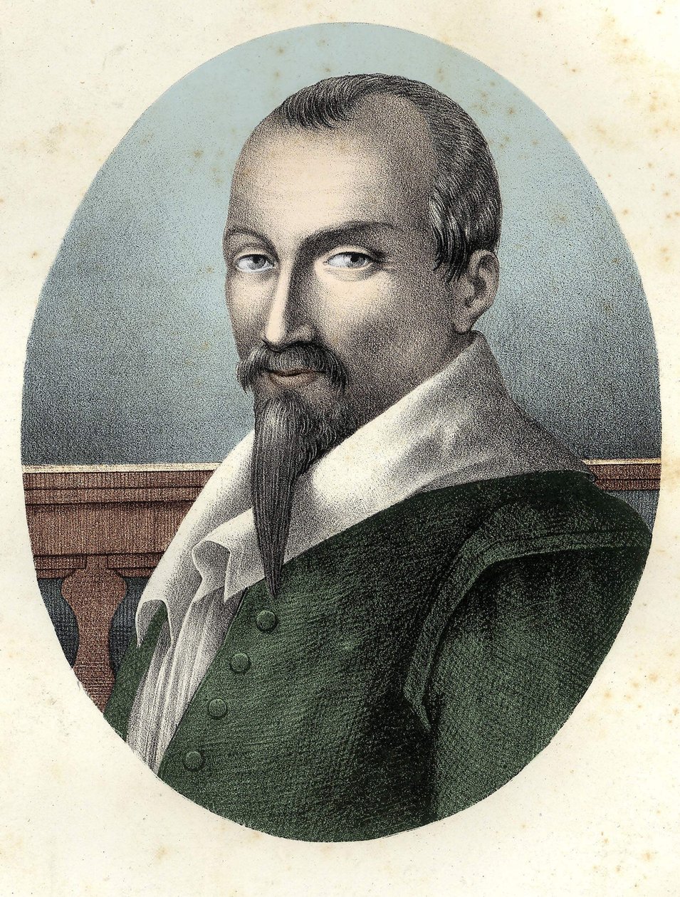 Porträt von Olivier De Serres (ca. 1539 - 1619) französischer Agronom. von Unknown artist