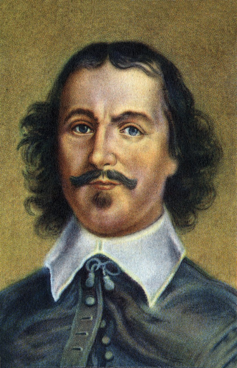 Porträt von Otto von Guericke, deutscher Physiker von Unknown Artist
