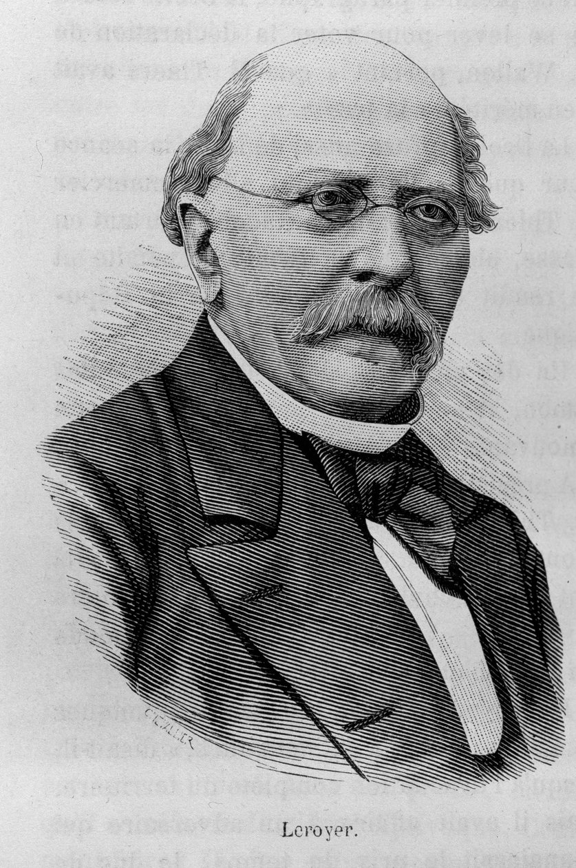 Porträt von Philippe Leroyer (oder Le Royer von Unknown artist