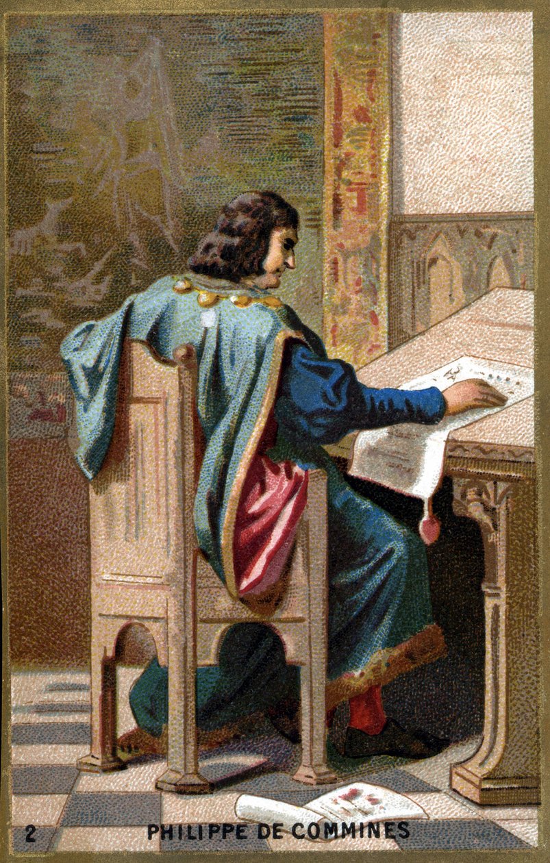 Porträt von Philippe de Commines von Unknown artist
