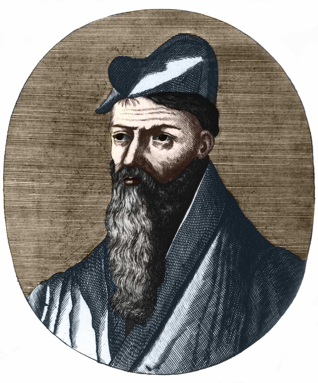 Porträt von Pierre Belon (1517-1564). Französischer Naturforscher und Arzt. von Unknown artist