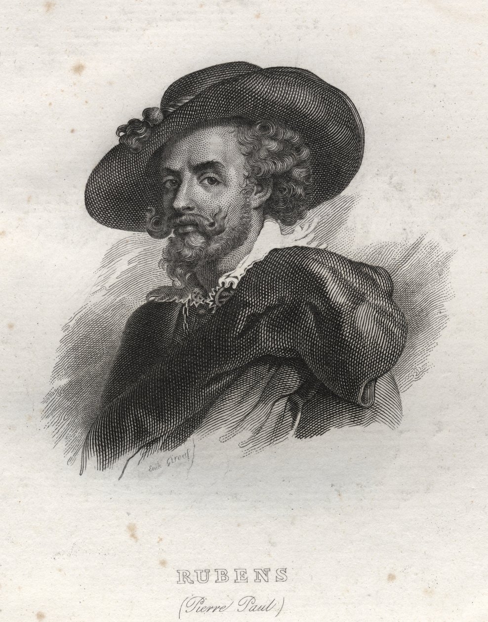 Porträt von Pierre Paul Rubens (1577-1640) von Unknown artist