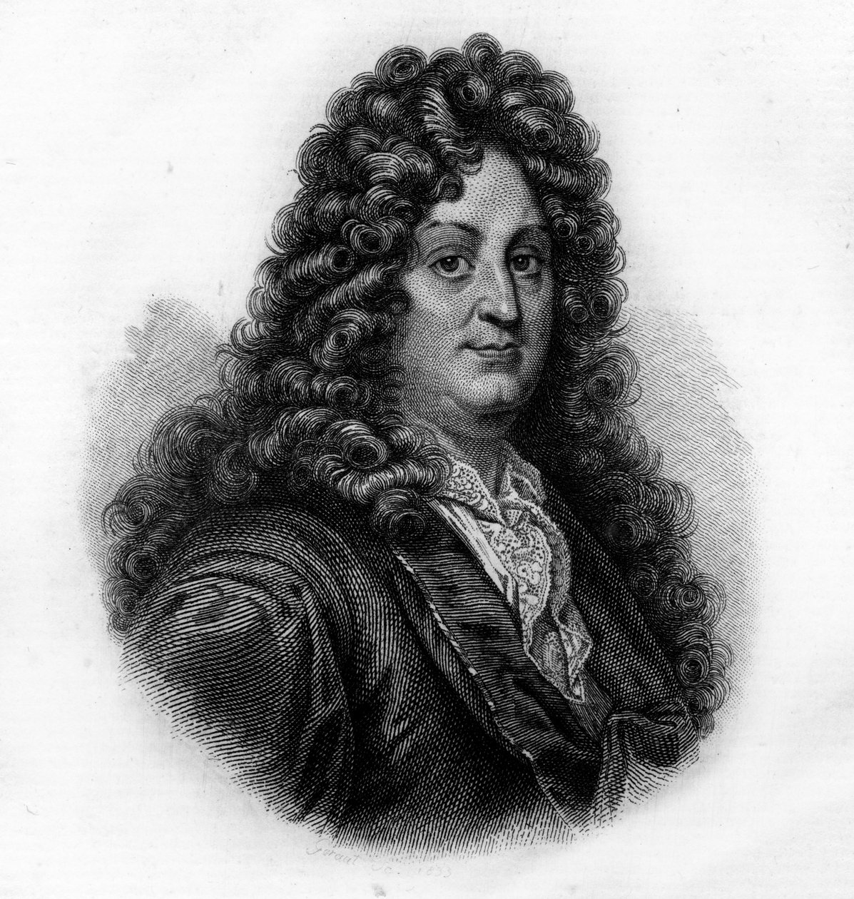 Porträt von Racine, Gravur des 19. Jahrhunderts von Unknown artist