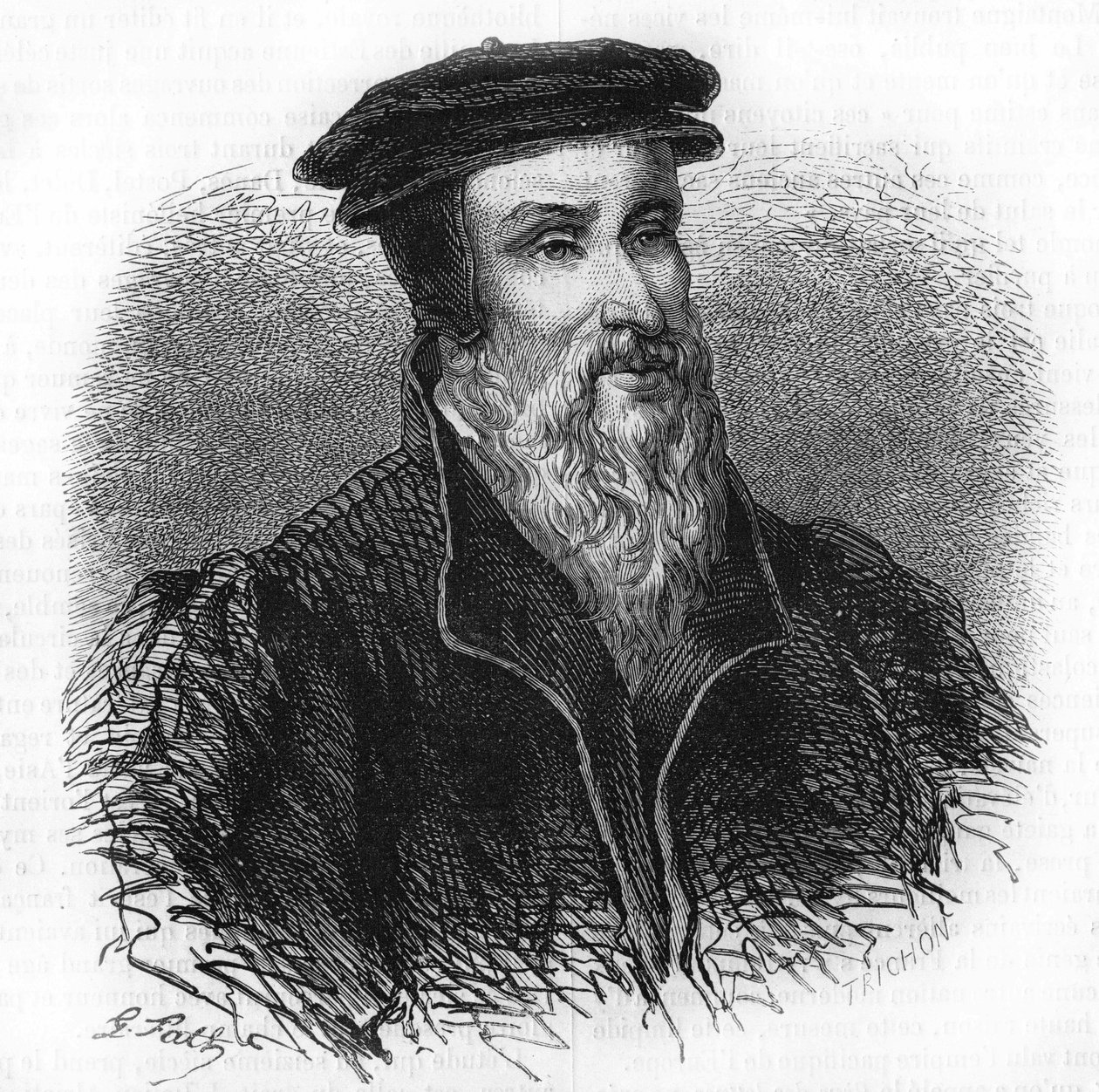 Porträt von Robert I Estienne (1498 - 1559) Humanist, Verleger und Drucker. von Unknown artist