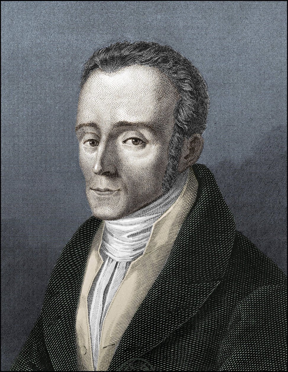Porträt von Silvio Pellico, italienischer Schriftsteller. von Unknown artist